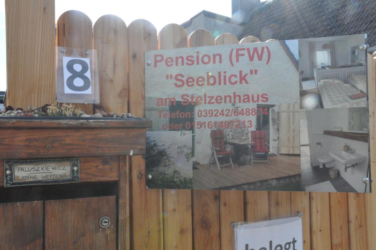 Pension "Seeblick" Am Stelzenhaus Dornburg  Luaran gambar